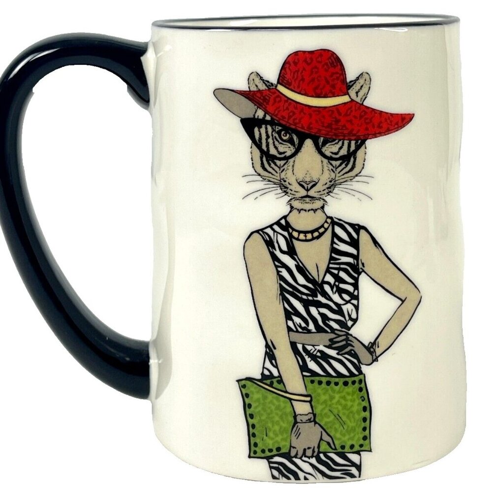 Tigress Sophisticated Stylish Boss Lady Tiger Coffee Mug Tea Cup 17oz Signature